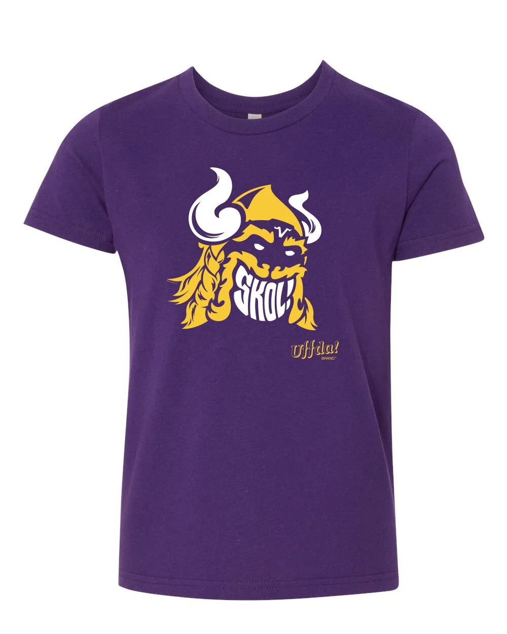Youth Skol Tee (PURPLE) — UFFDA